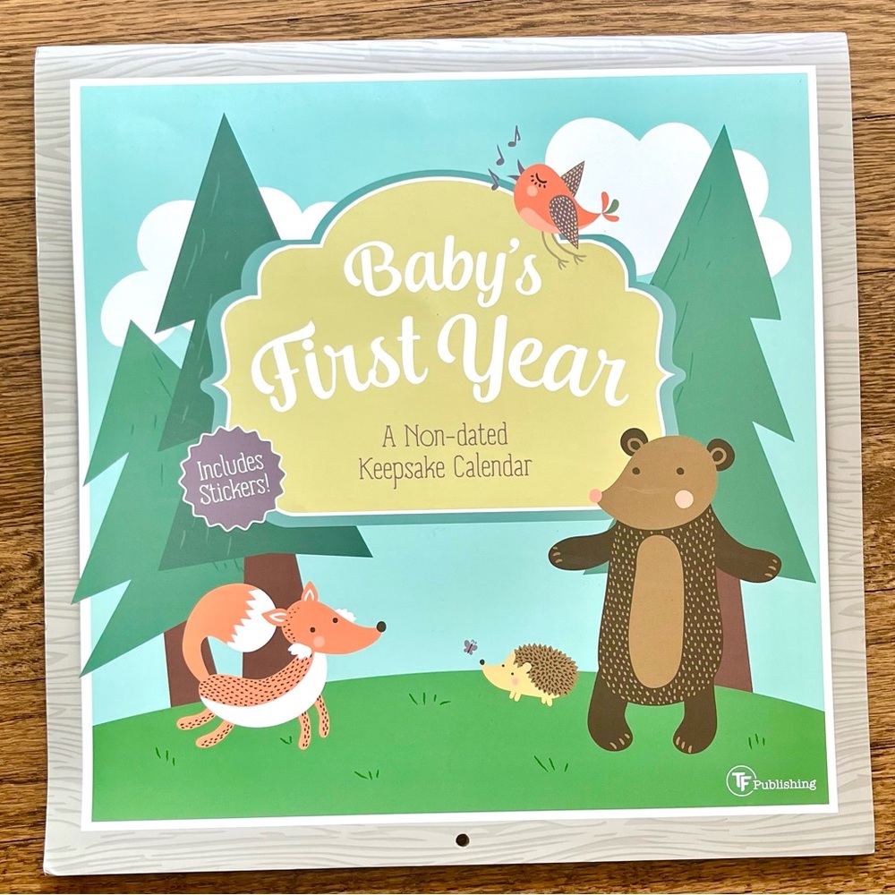 Baby’s First Year Calendar - Non Dated